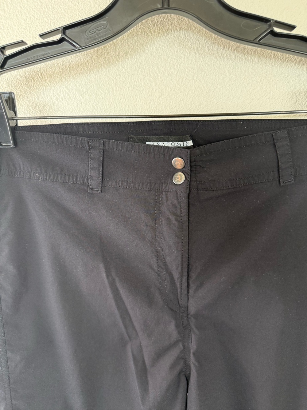 Anatomie Fiora Travel Pants Black Casual Athleisure Active Women’s Size Medium - Picture 7 of 12